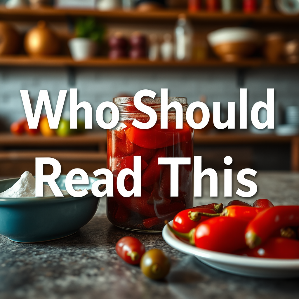 Who Should Read This - hot pepper jelly recipe