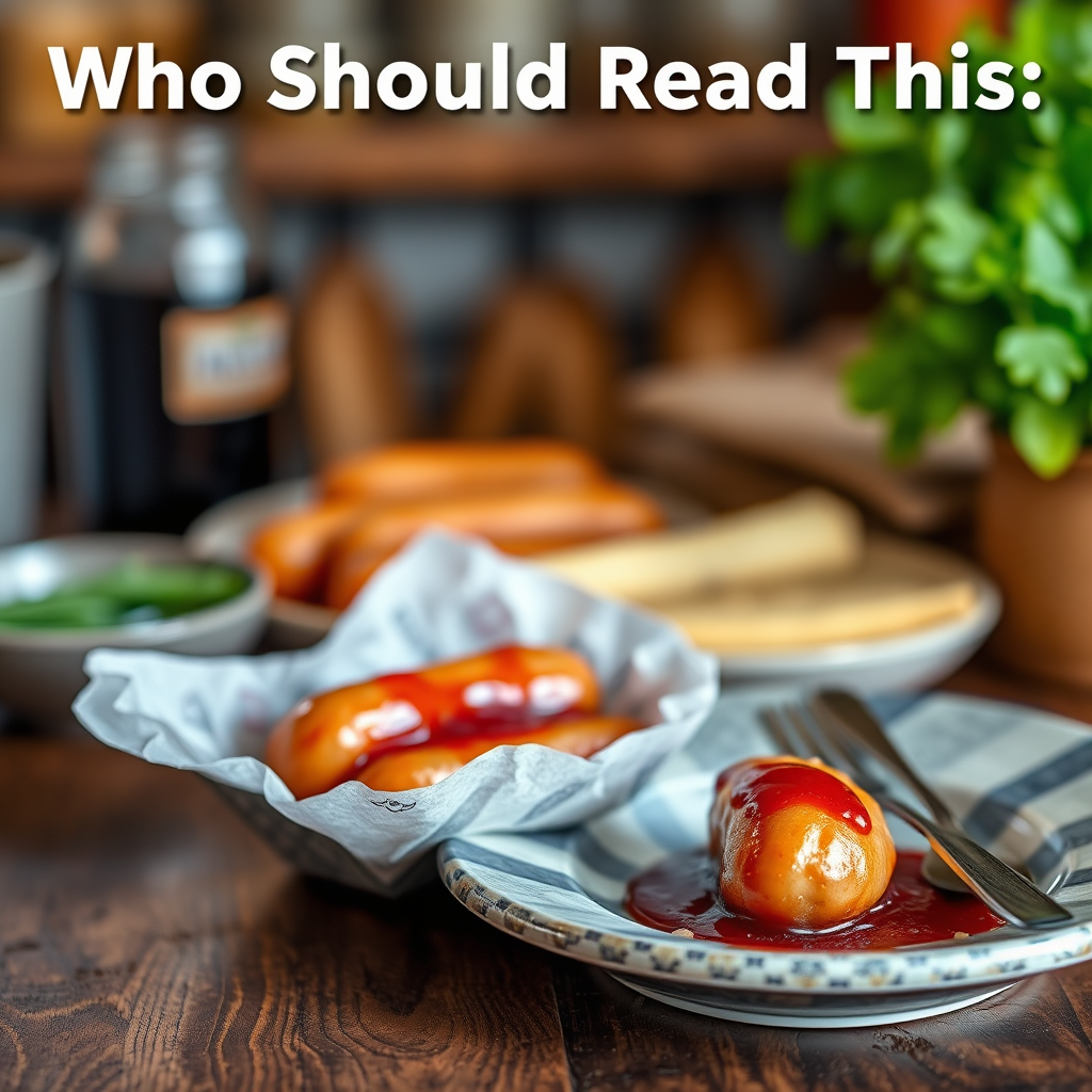 Who Should Read This - little smokies recipe with jelly