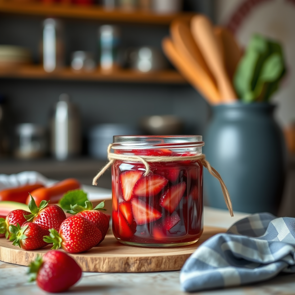 Who Should Read This - strawberry rhubarb jam recipe