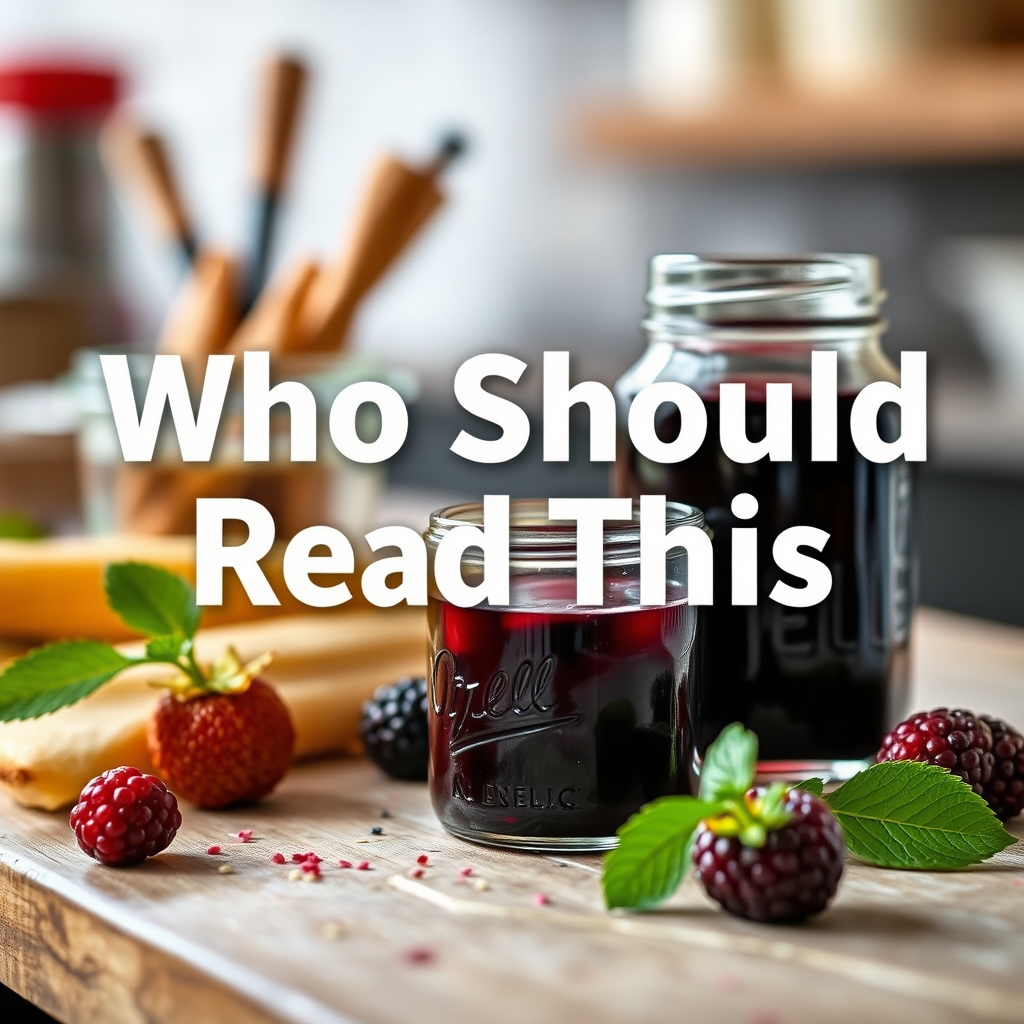 Who Should Read This - sure jell blackberry jelly recipe