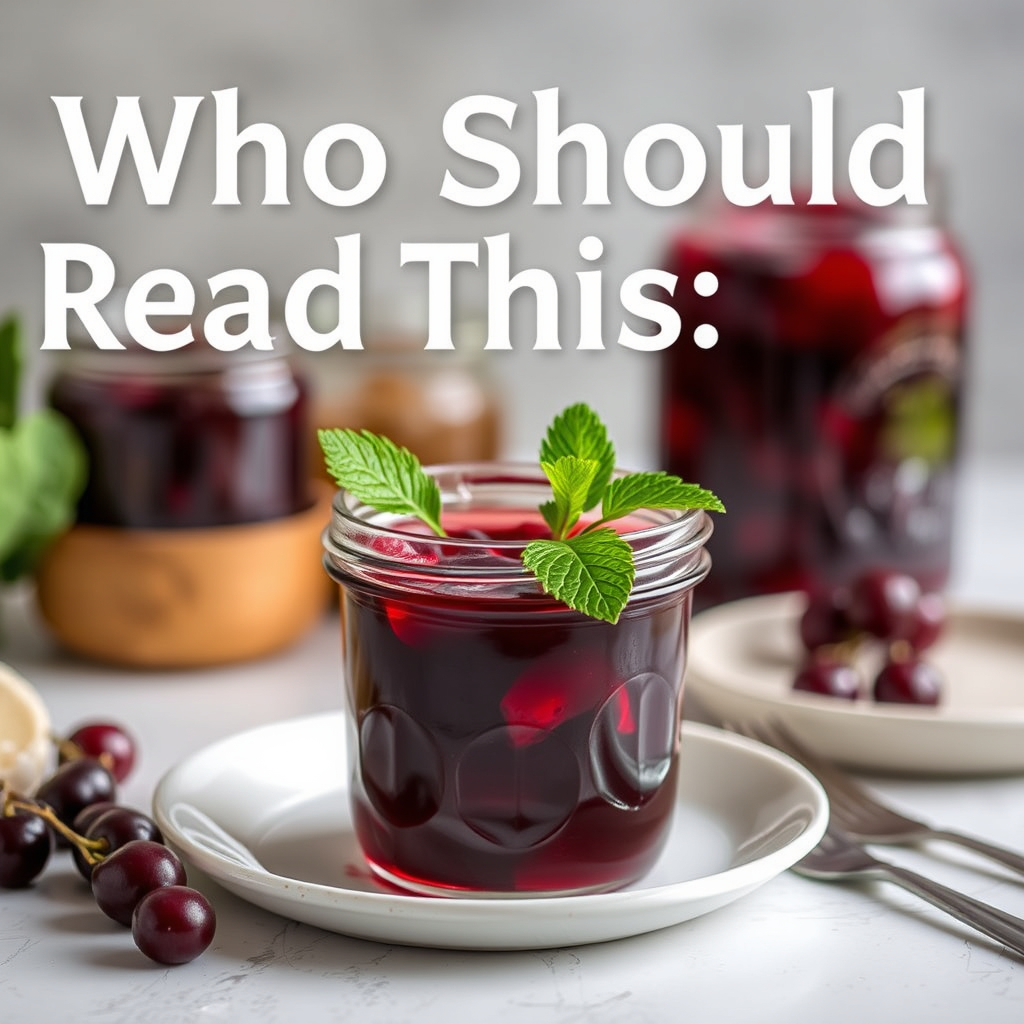 Who Should Read This - recipe for chokecherry jelly