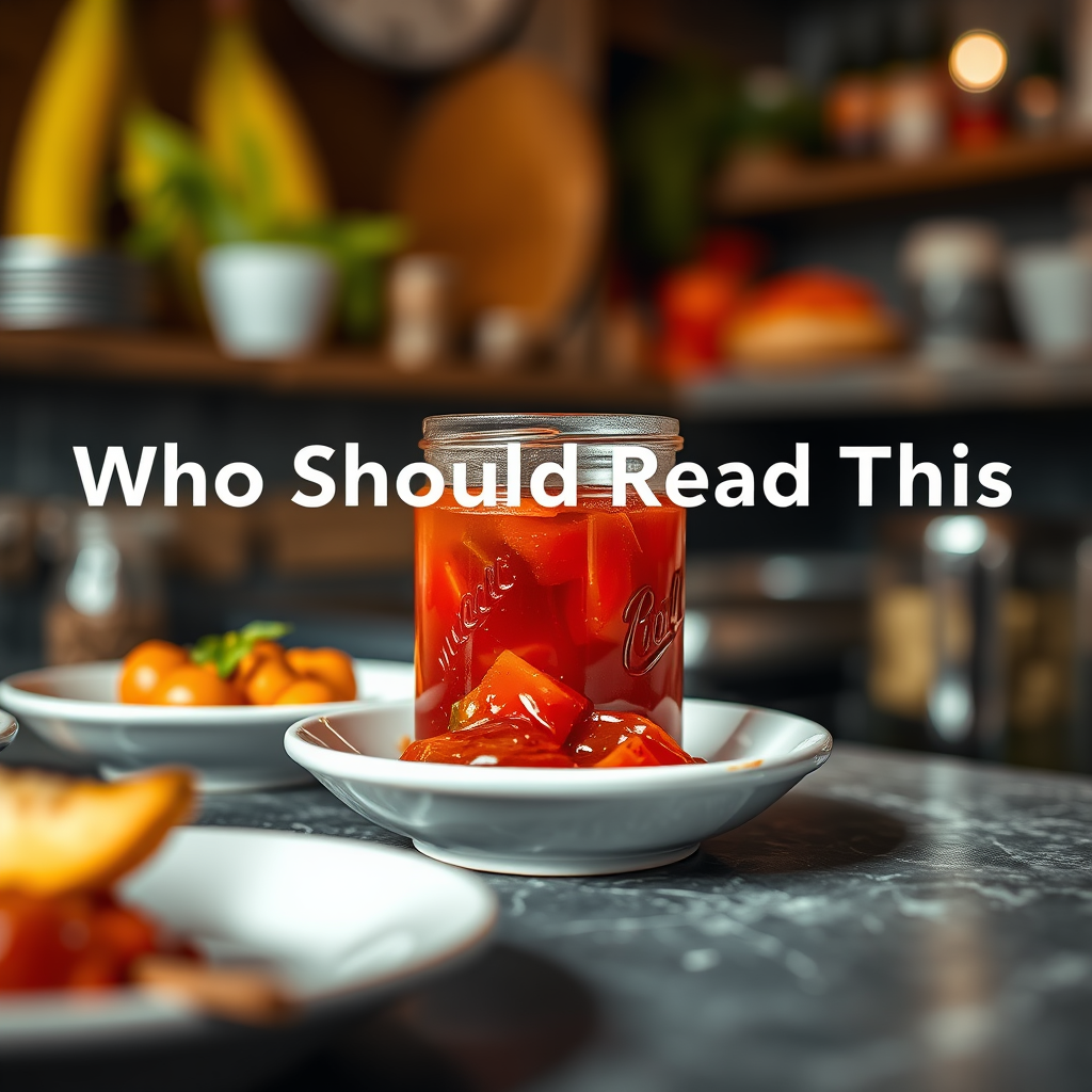 Who Should Read This - recipe for habanero jelly