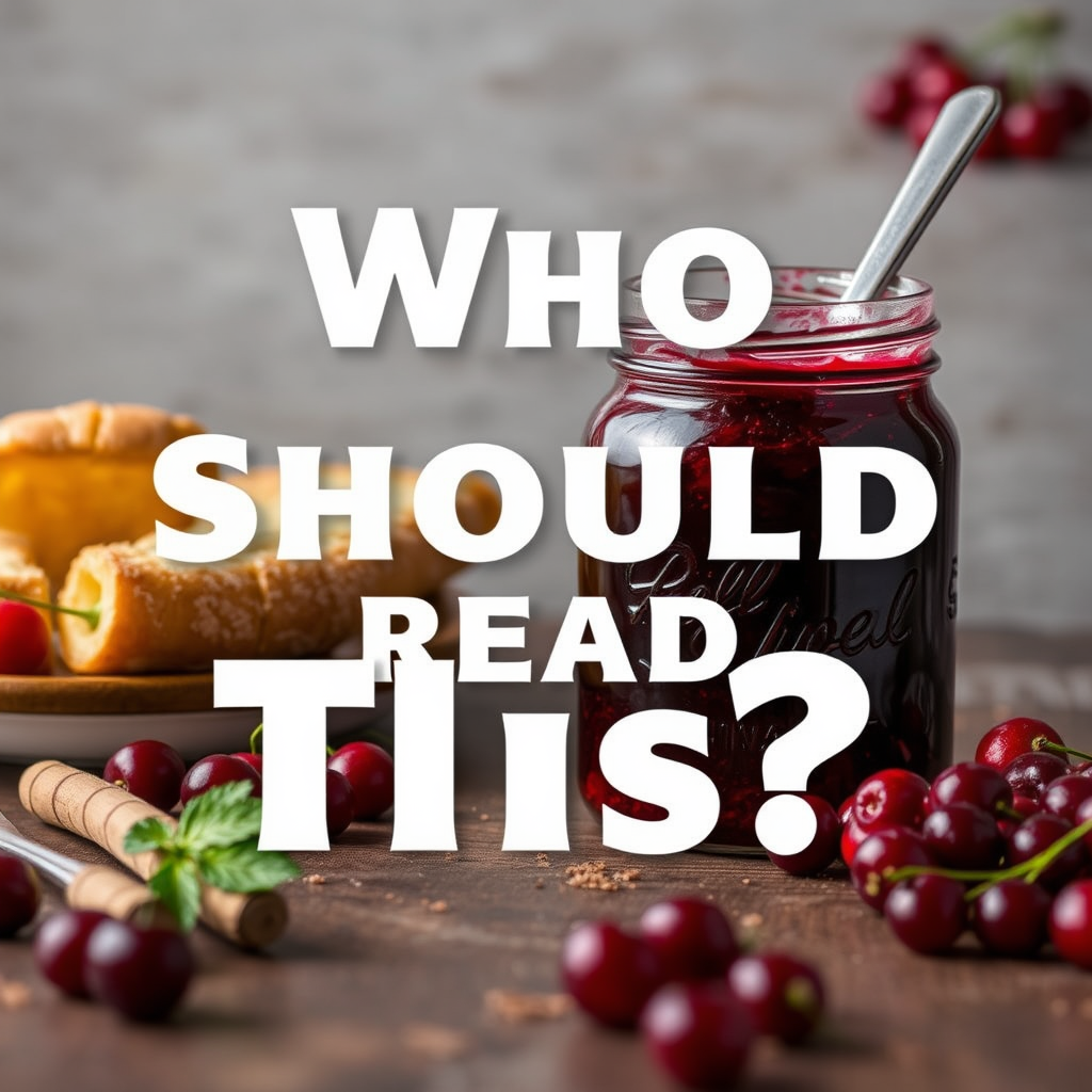 Who Should Read This - chokecherry jelly jam recipe