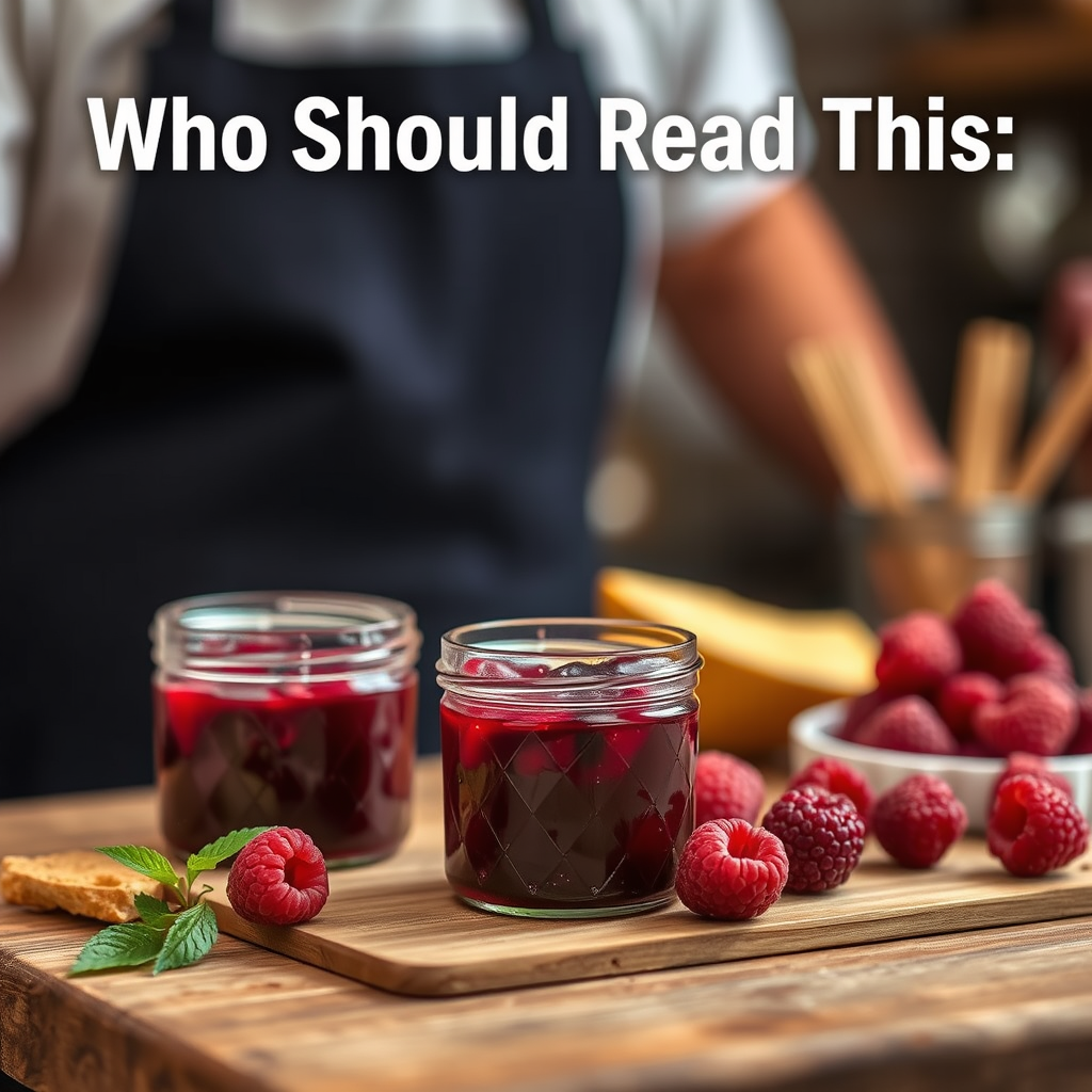 Who Should Read This - raspberry jam recipe with pectin