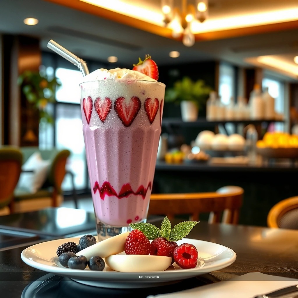 Add-Ins Variations - berry milkshake recipe