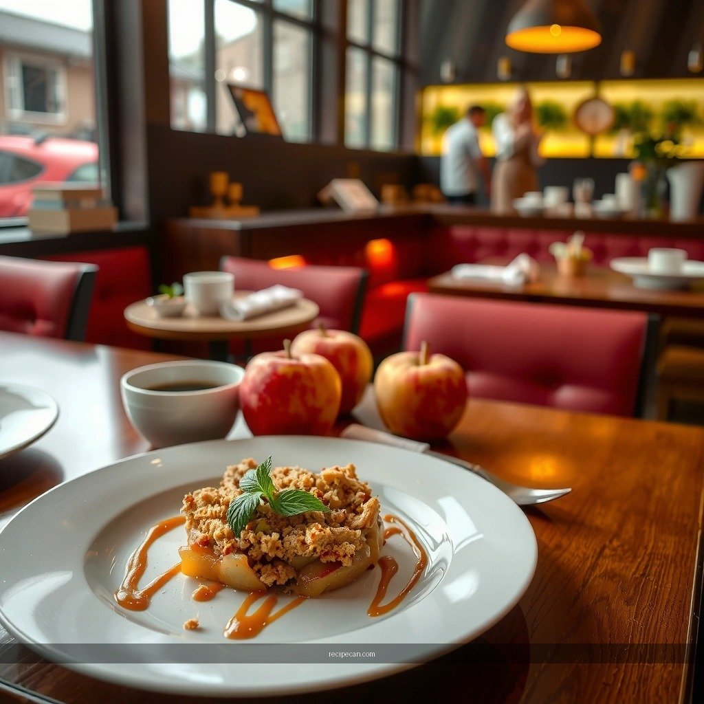Apple Crumble - how to make apple crumble recipe
