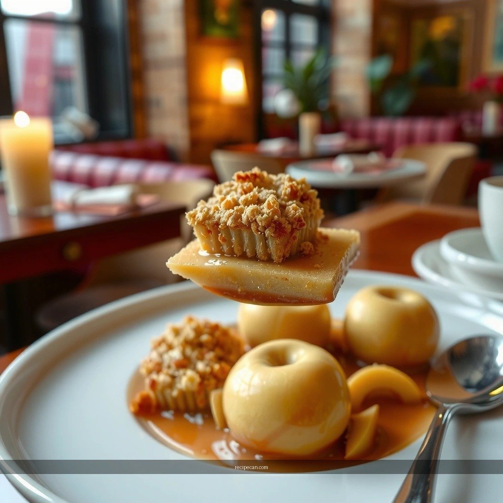 Apple Crumble - recipe apple crumble