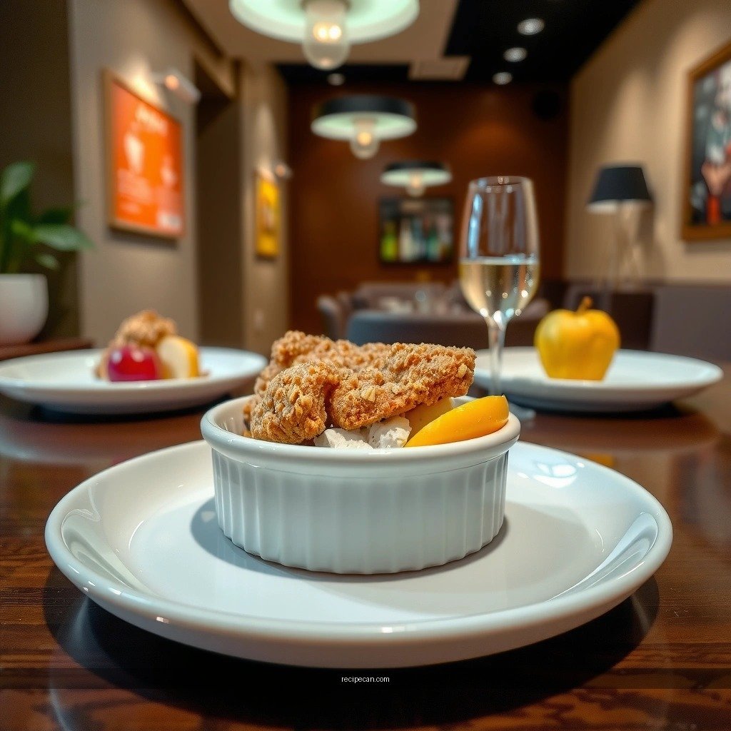 Apple Crumble - simple apple crumble recipe