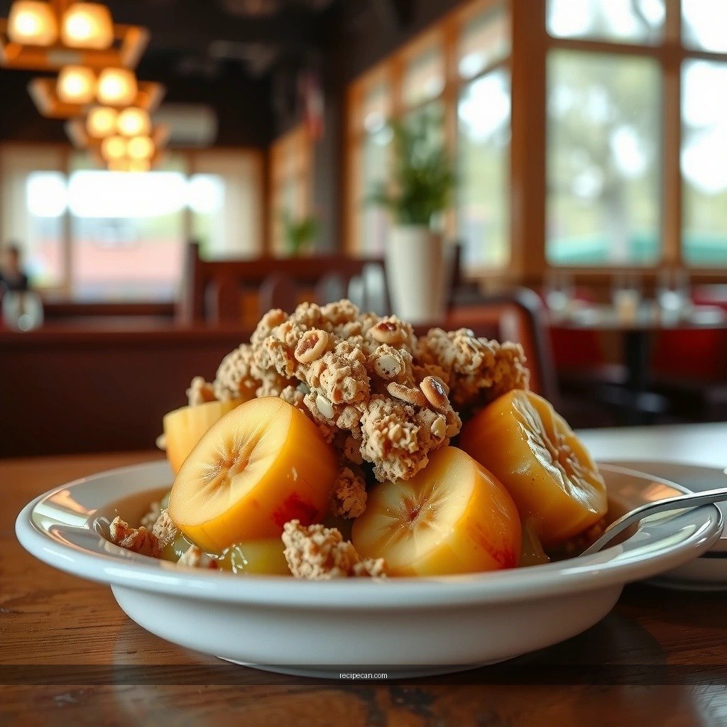 Apple Filling - apple crumble recipe without oats