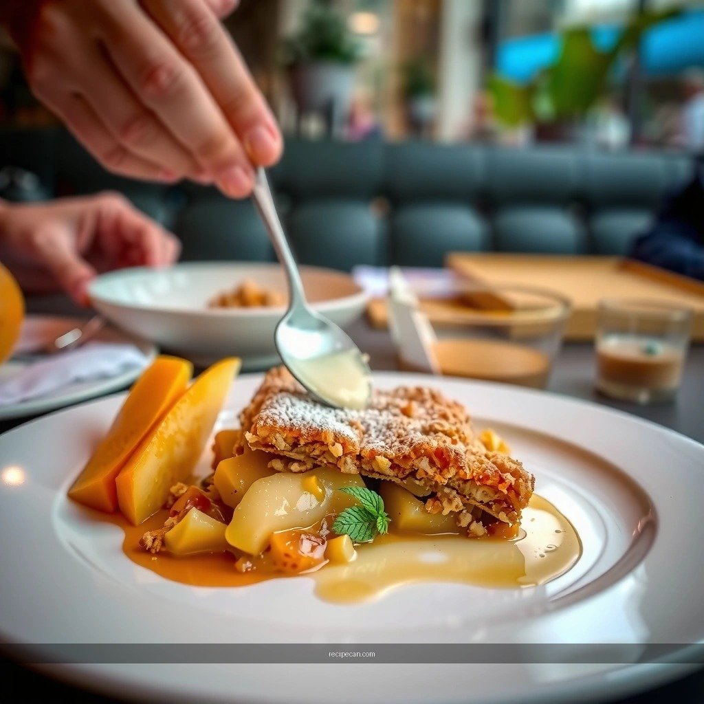Apple Filling - how to make apple crumble recipe