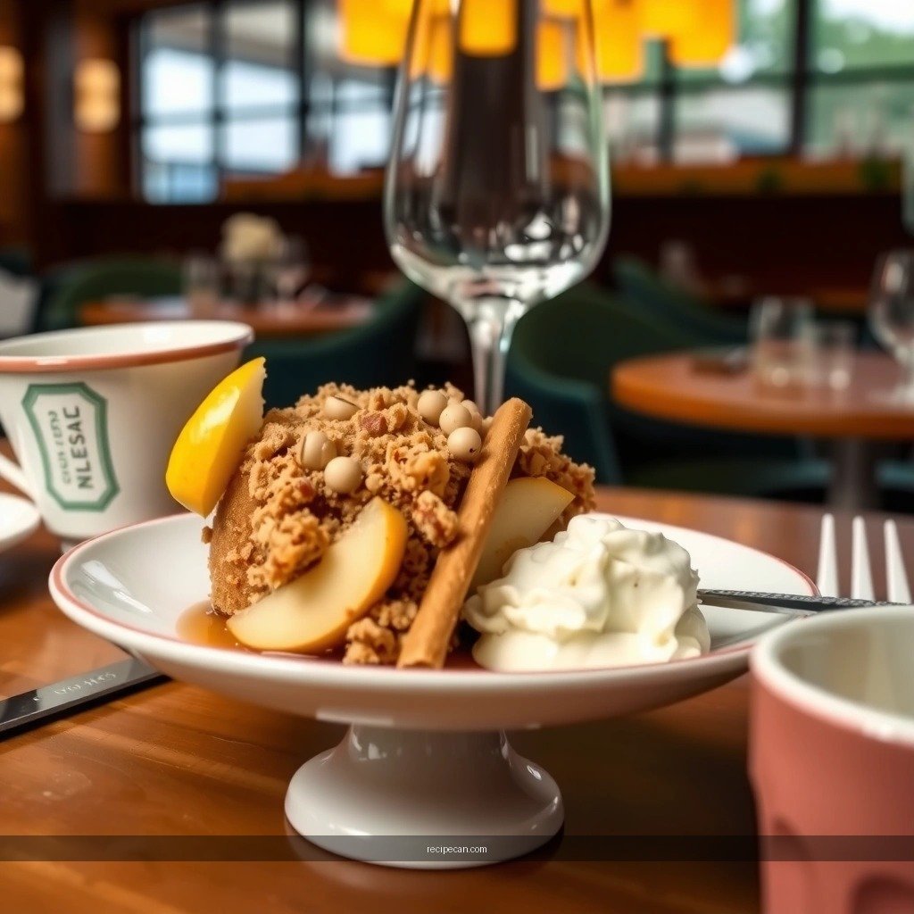 Apple Filling - recipe for apple crumble cake