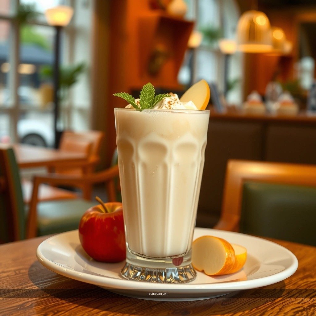 Apple Flavor - recipe for apple milkshake