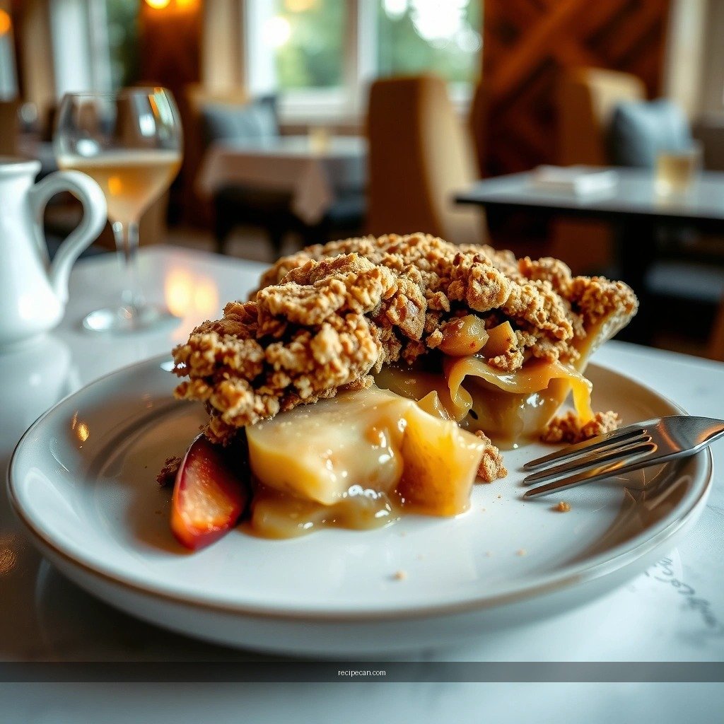 Apple Pie Crust - apple pie recipe with crumble topping