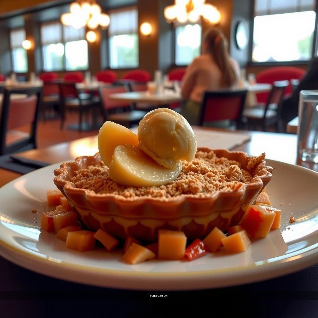 Apples - recipe for apple pie crumble