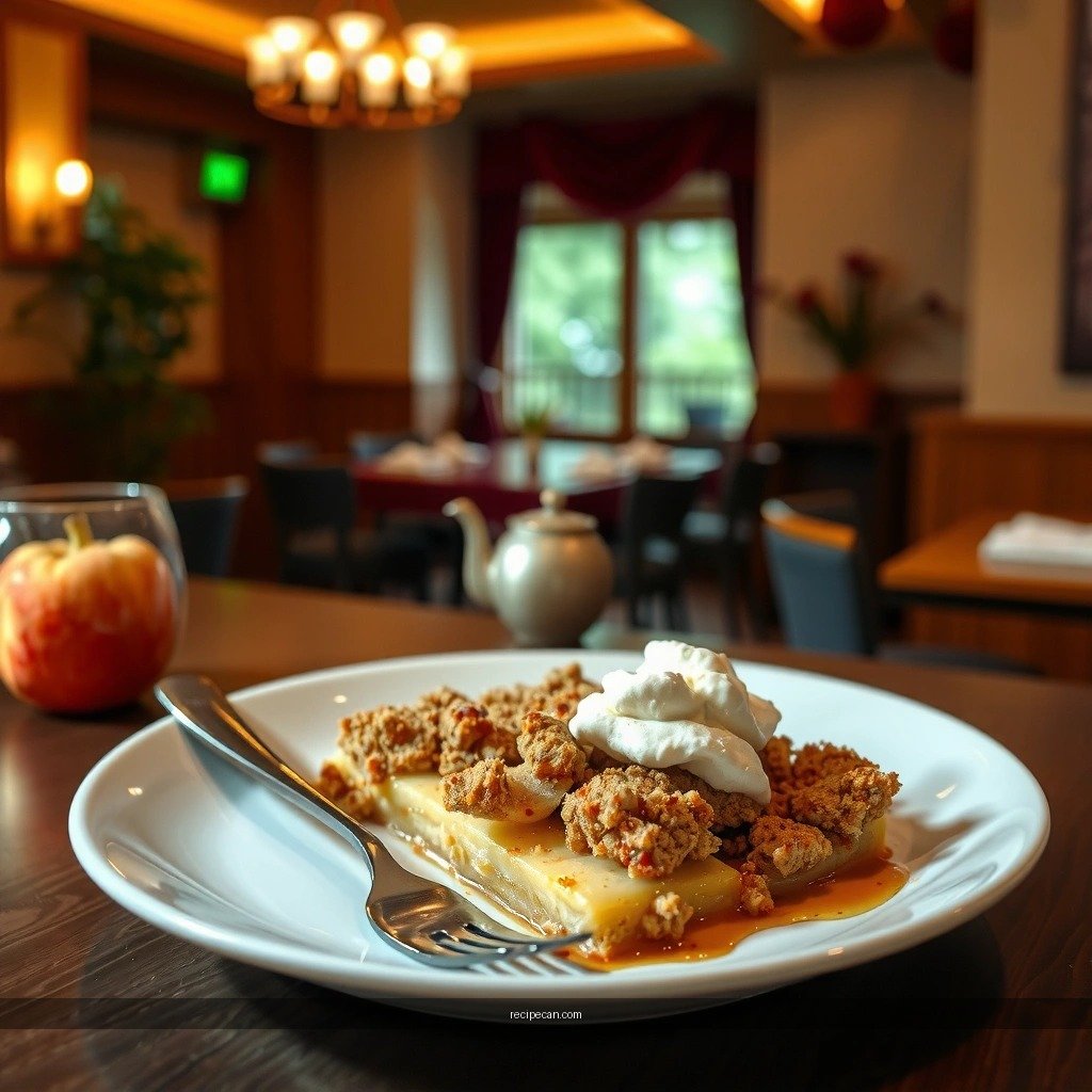Apples - slow cooker recipes apple crumble