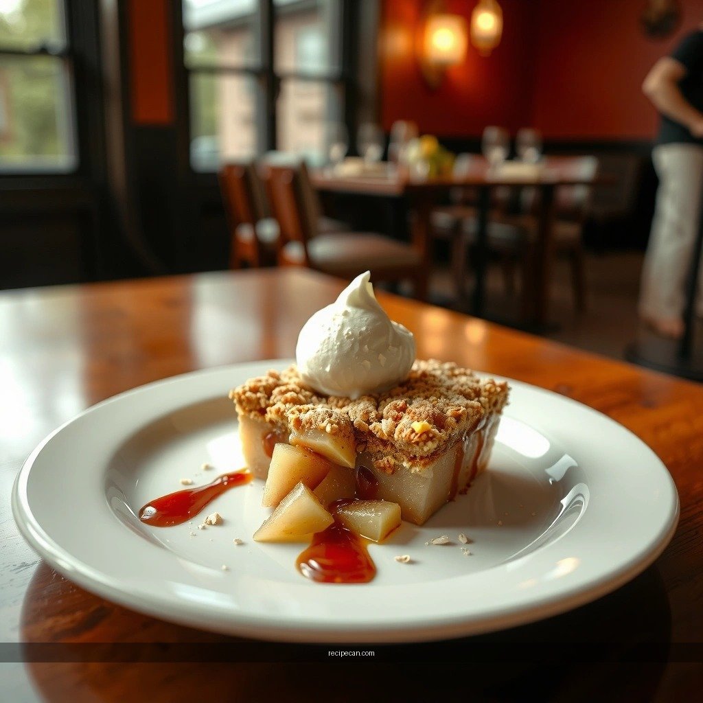 Apples - apple crumble recipe using oats