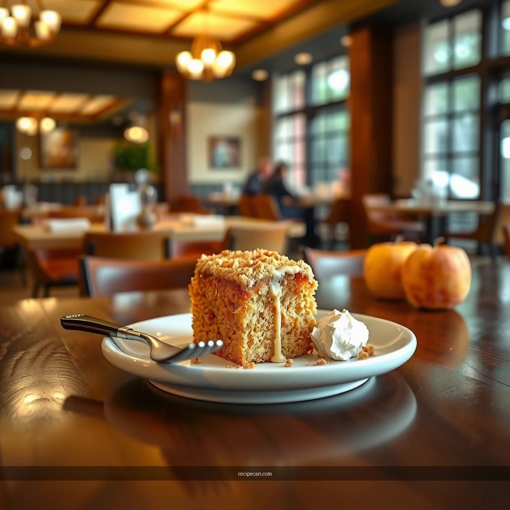 Apples - apple crumble cake recipe