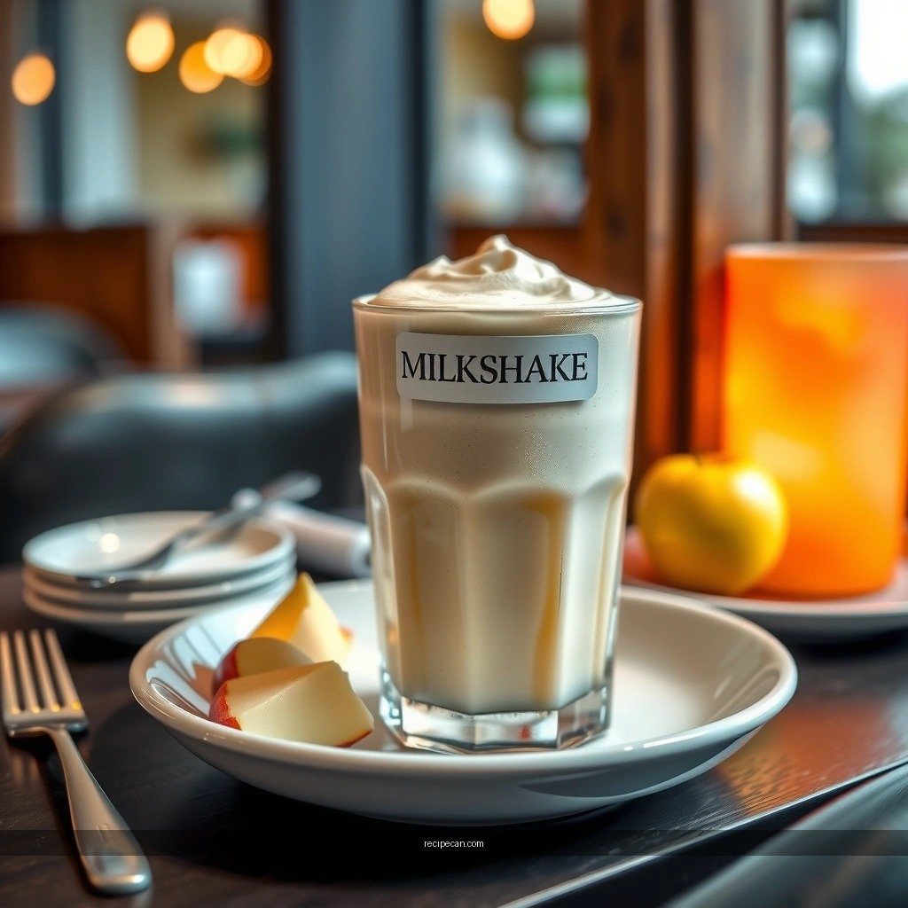 Apples - apple milkshake recipe