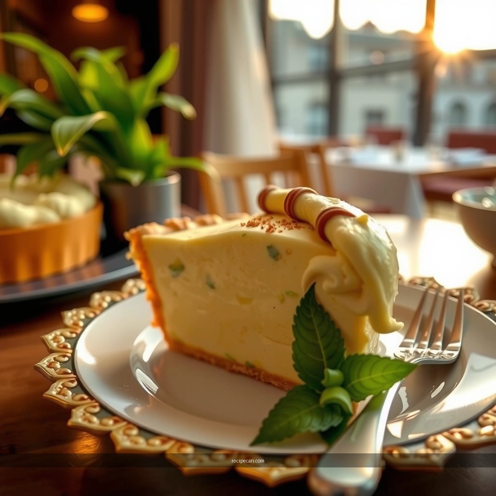Assemble and Chill - recipe for pistachio pudding pie