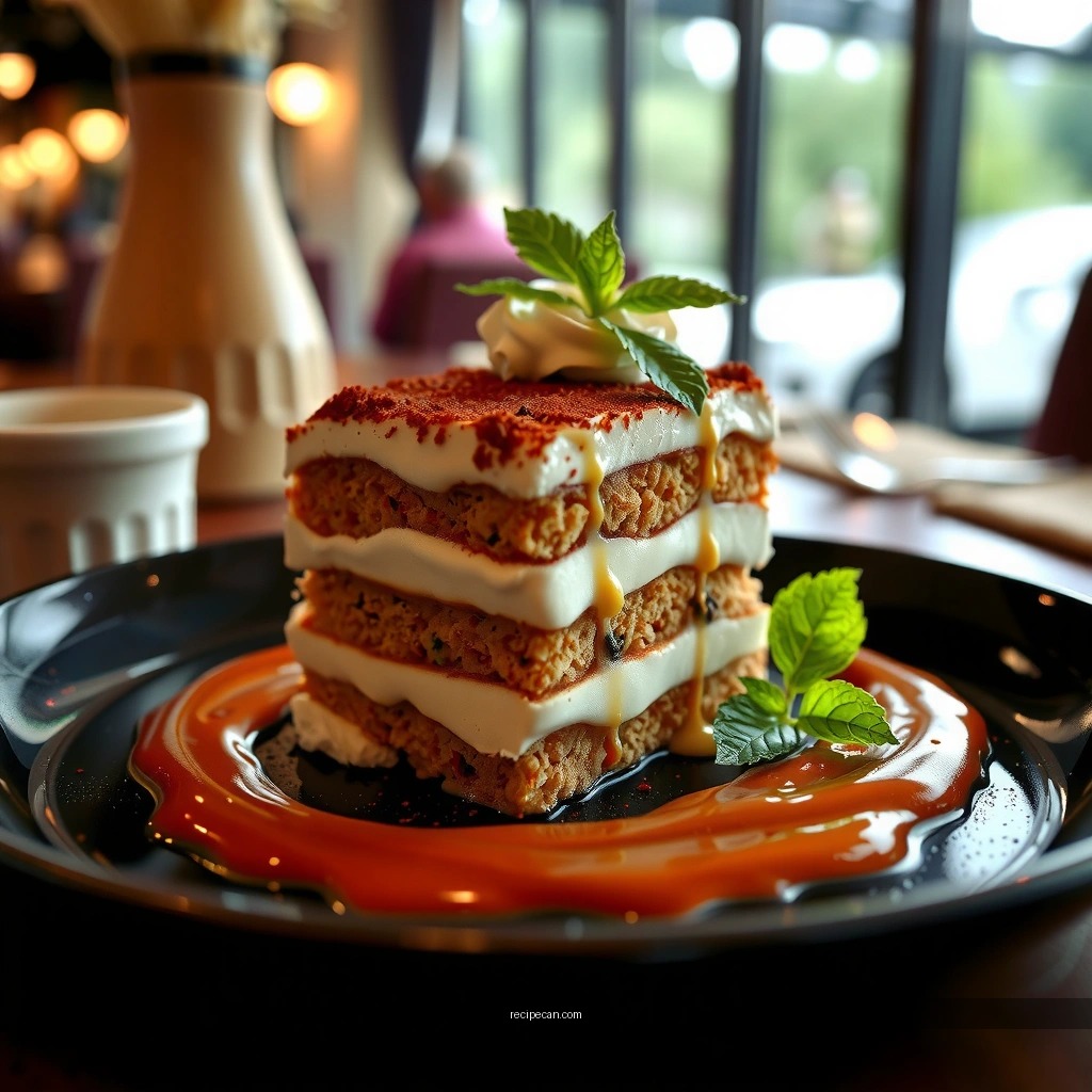 Assembly - healthy tiramisu dessert recipe