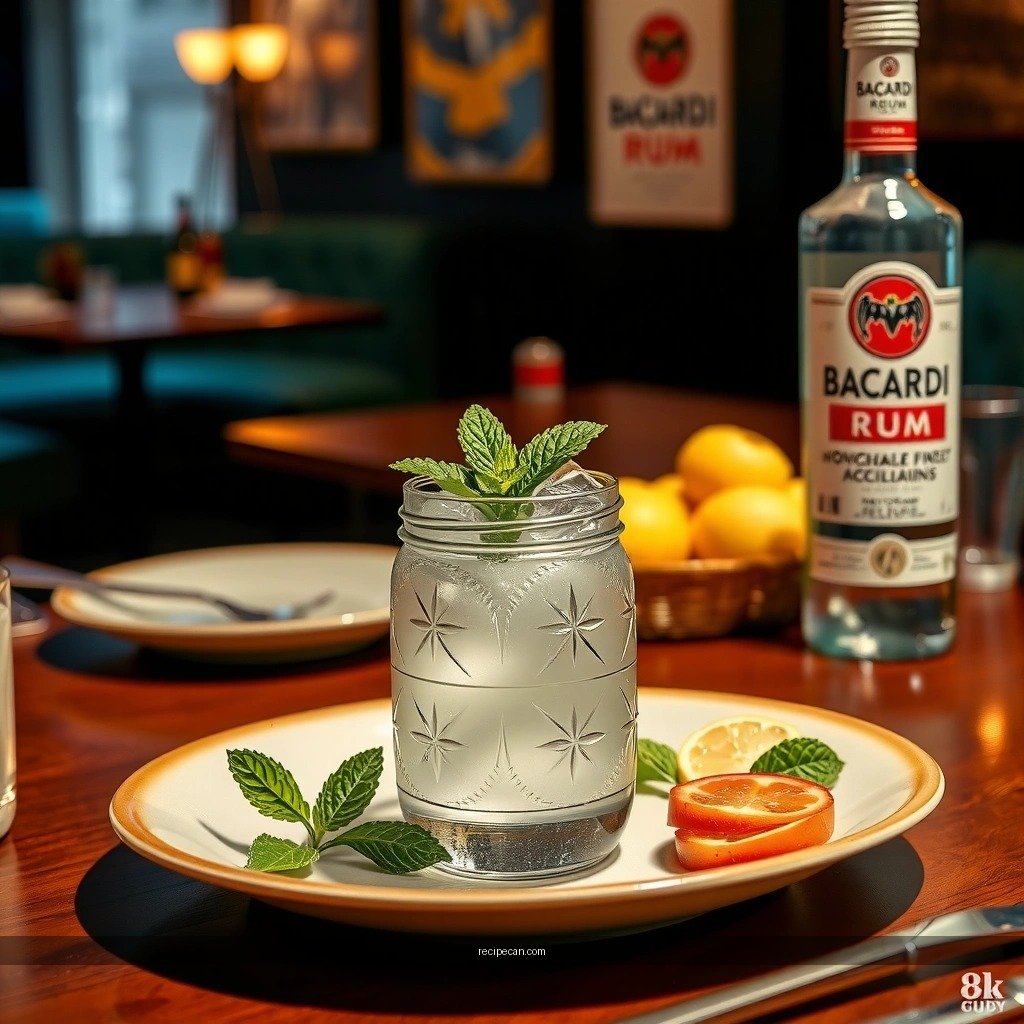 Bacardi Rum - mojito recipe with bacardi rum