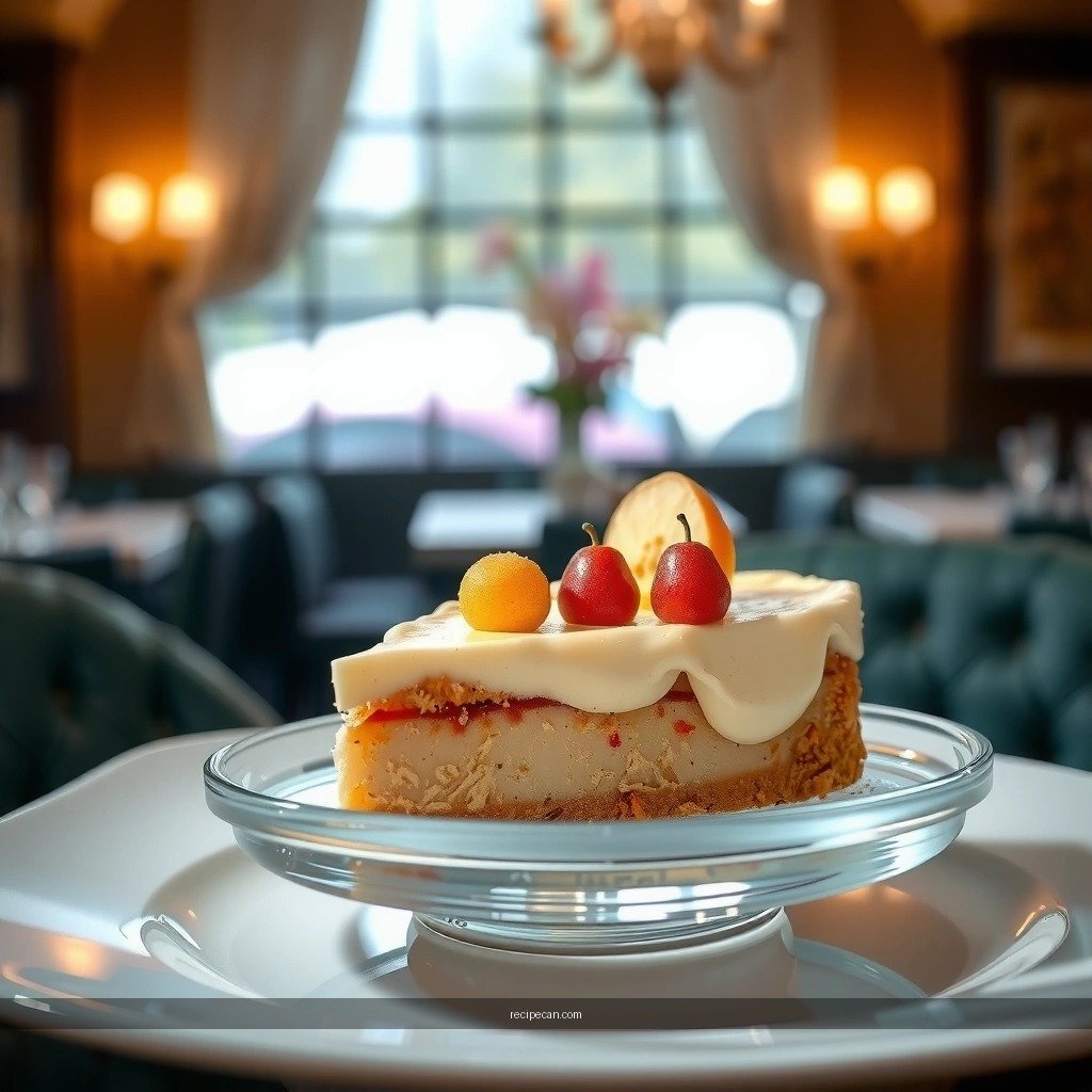 Bake - recipe apple crumble cheesecake
