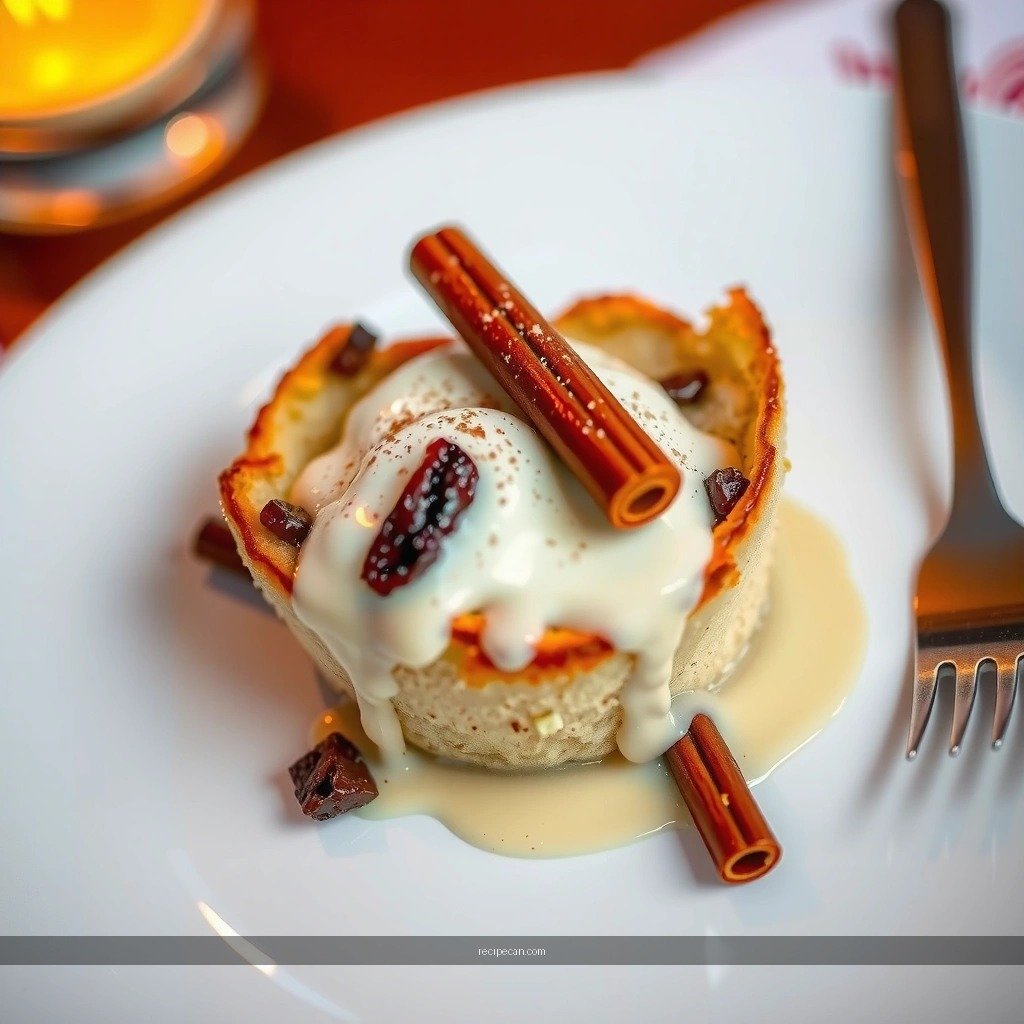 Bake to Achieve - cinnamon raisin bread pudding recipe
