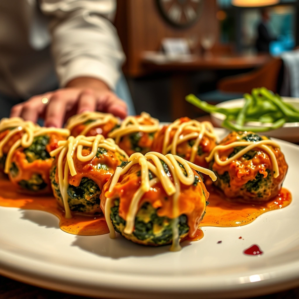 Baking Time Temperature - spinach balls recipe