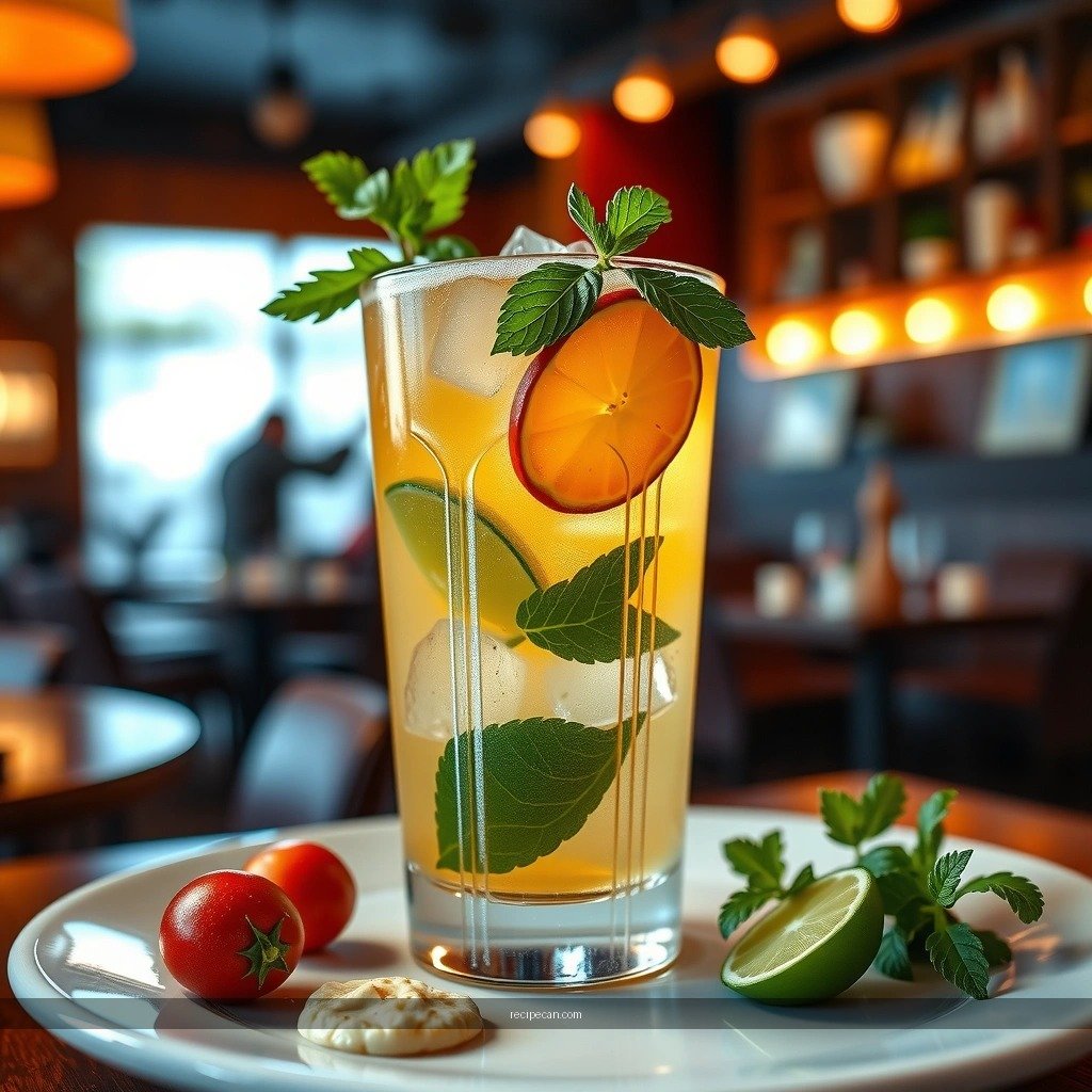 Balance of Sweet Sour and Spice - mojito spiced rum recipe