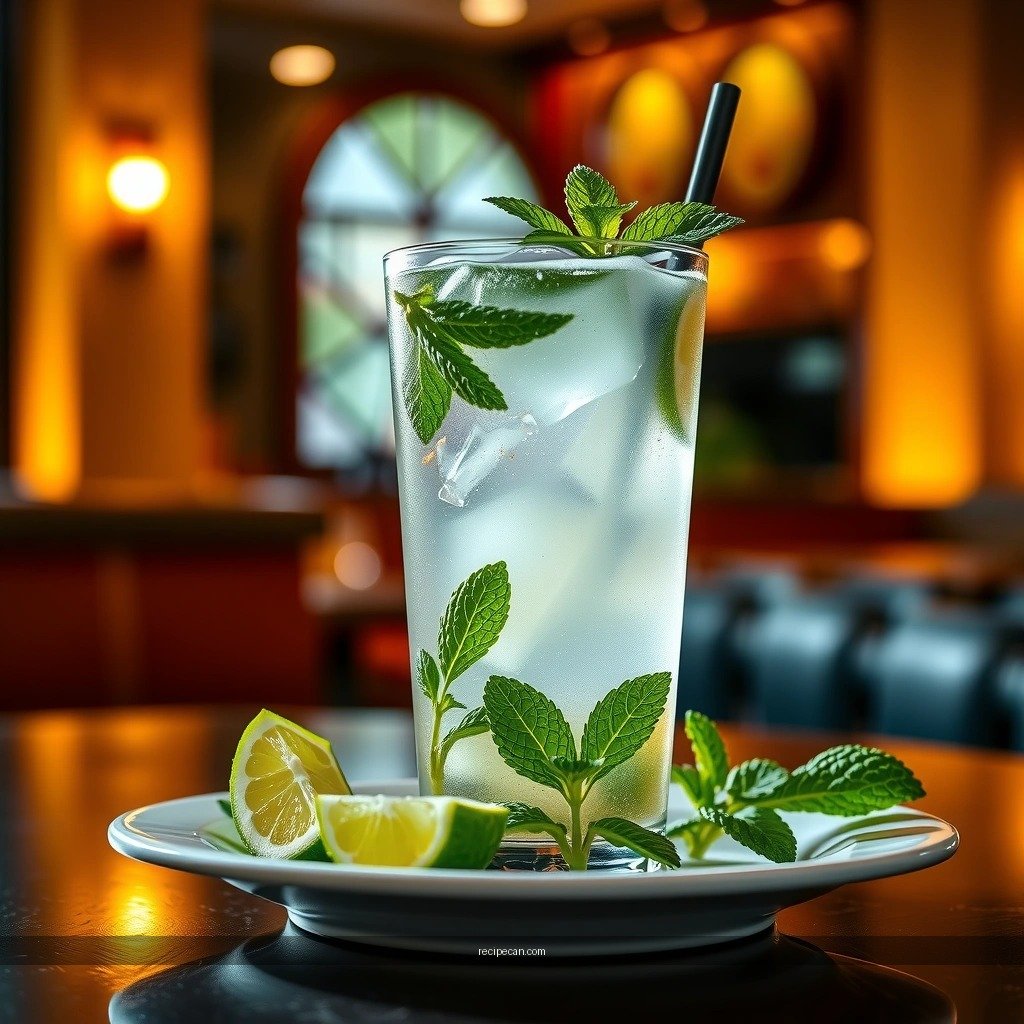Balance the Flavor - recipe for virgin mojito cocktail