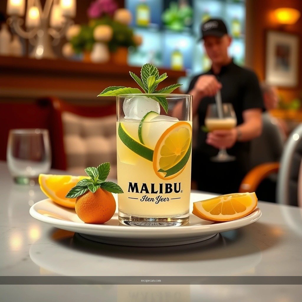 Balanced Sweet & Fresh Flavor - malibu mojito recipe