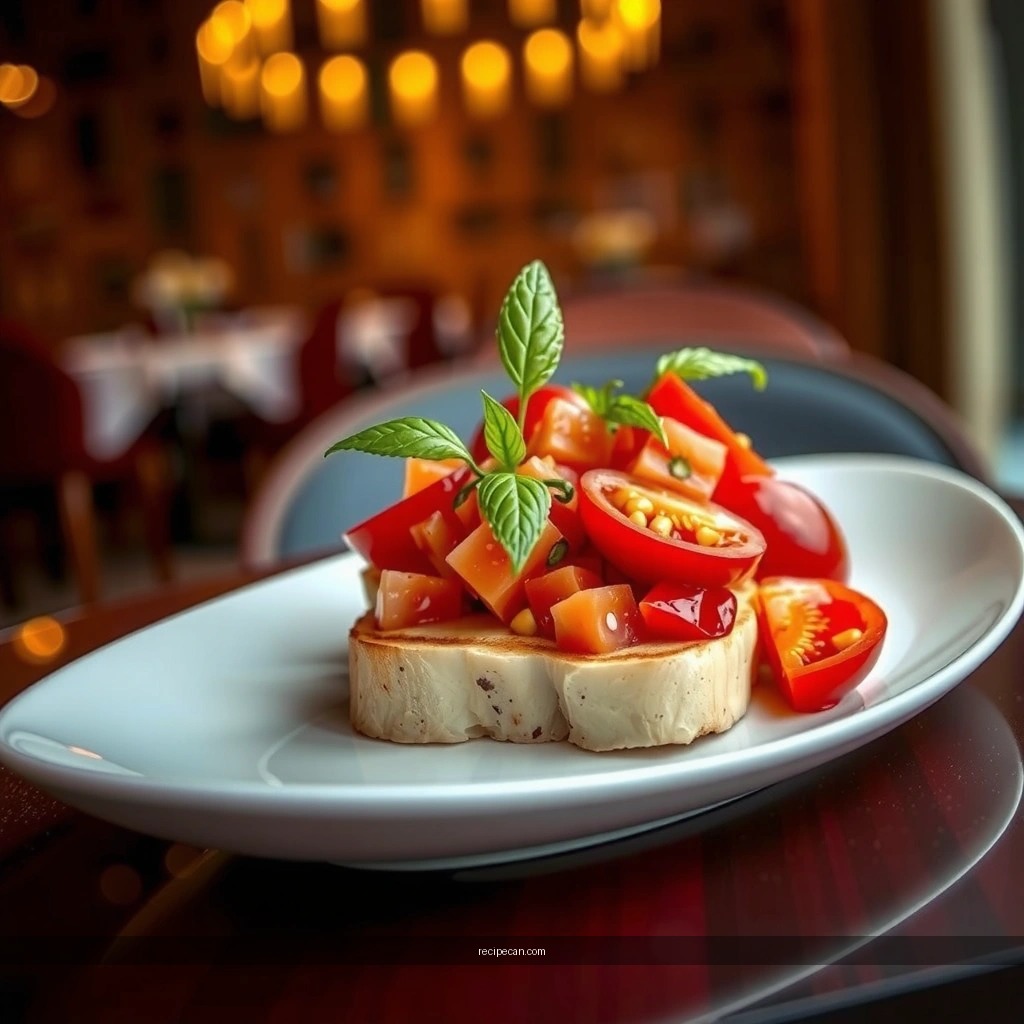Balsamic Bruschetta Tomatoes - recipes for bruschetta tomatoes