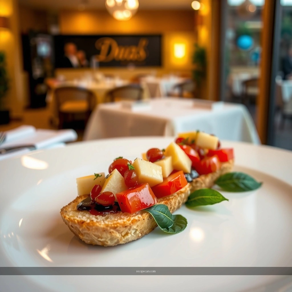 Balsamic Vinegar Glaze - recipe for bruschetta with balsamic vinegar