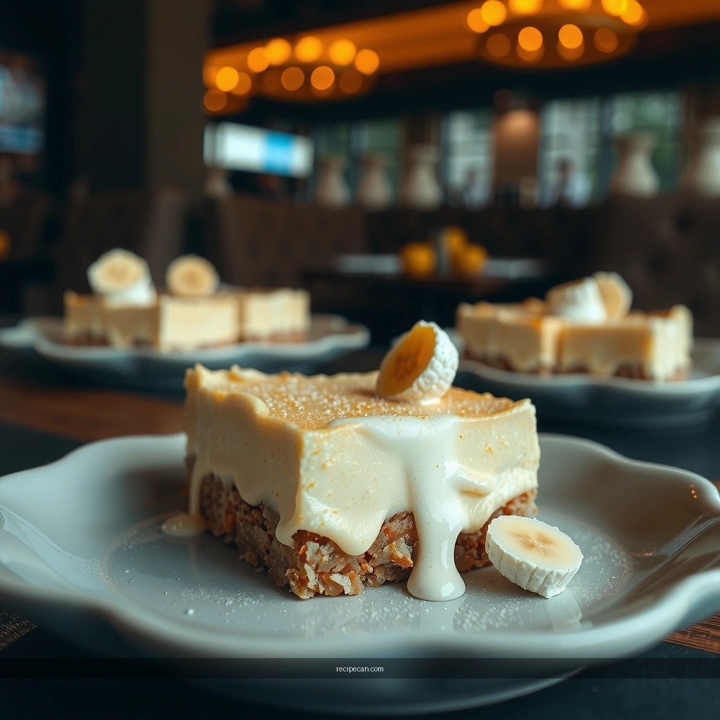 Banana Pudding Bars - banana pudding bars recipe