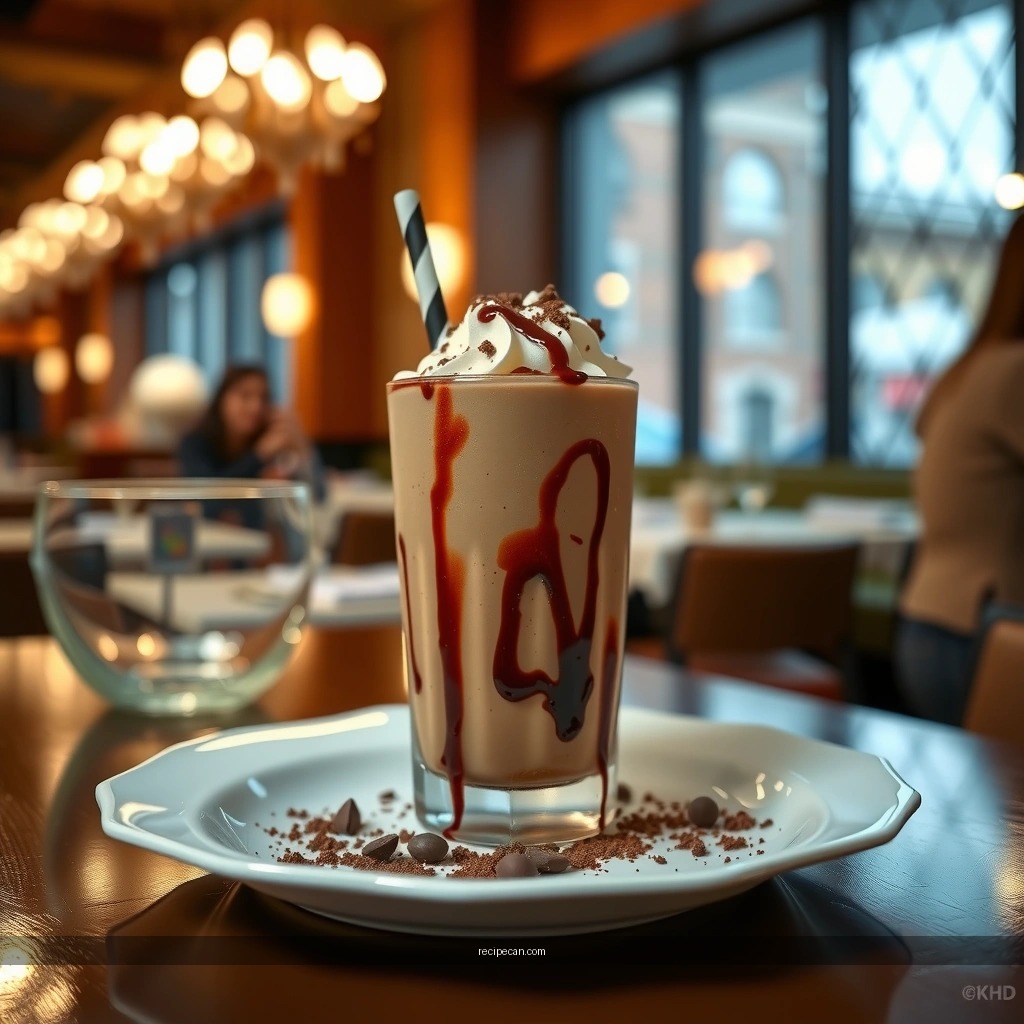 Base - chocolate malt milkshake recipe