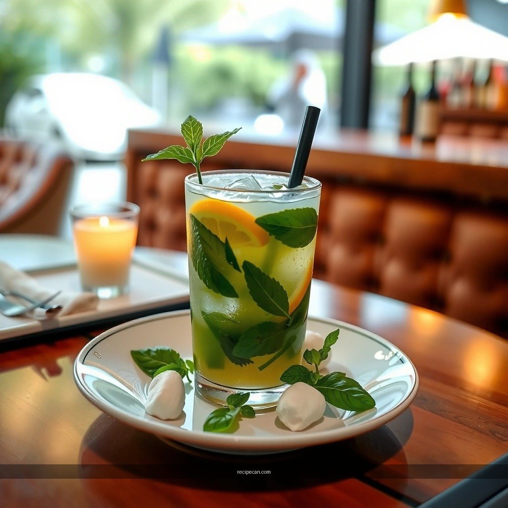 Basil Mojito - basil mojito recipe