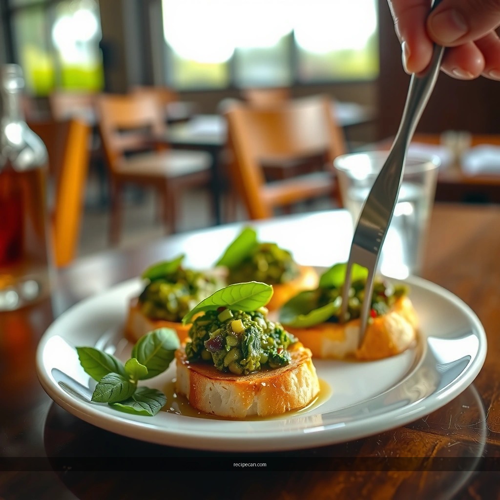 Basil Pesto - bruschetta pesto recipe