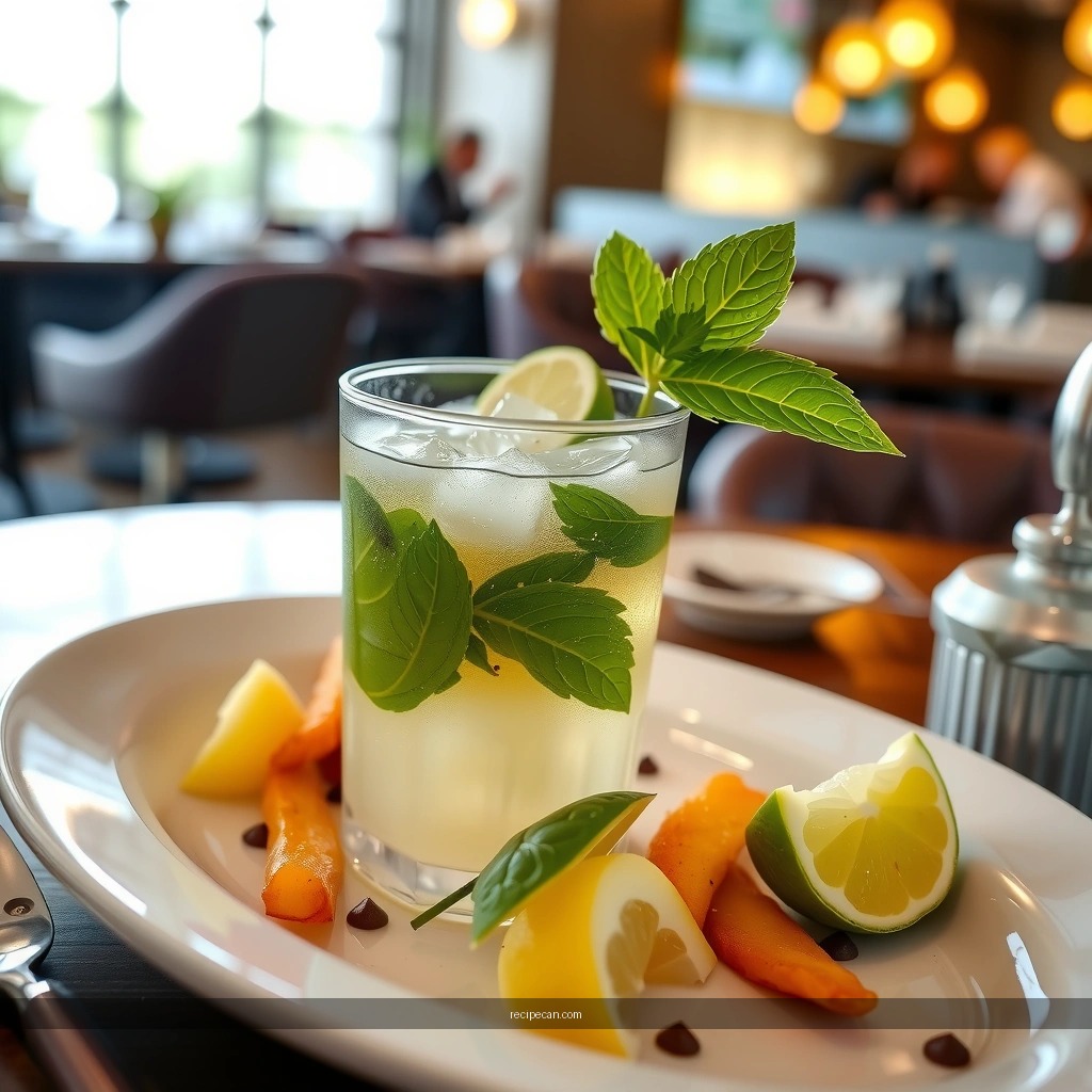 Batch Muddle Mint and Lime - big batch mojito recipe