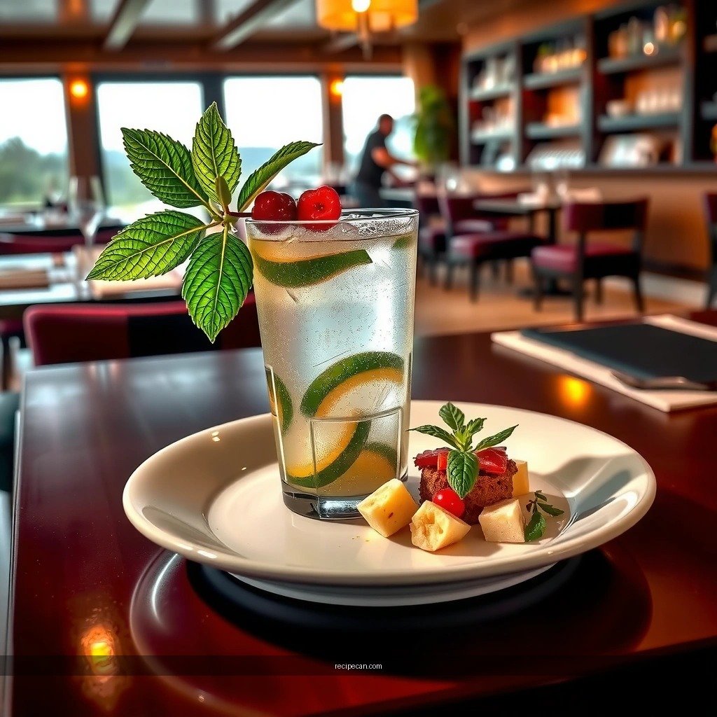 Batch Size Serving Plan - large quantity mojito recipe