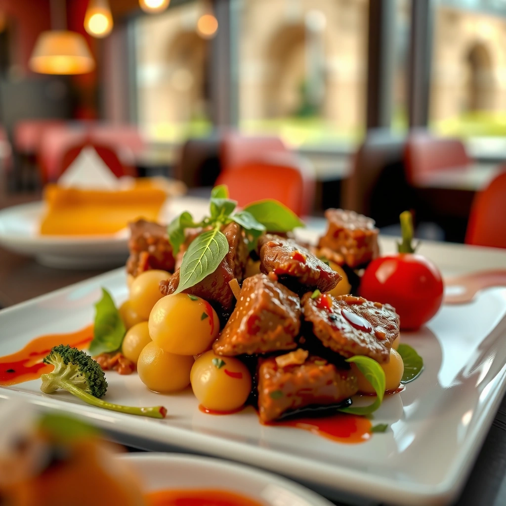 Beef - gnocchi and beef recipe