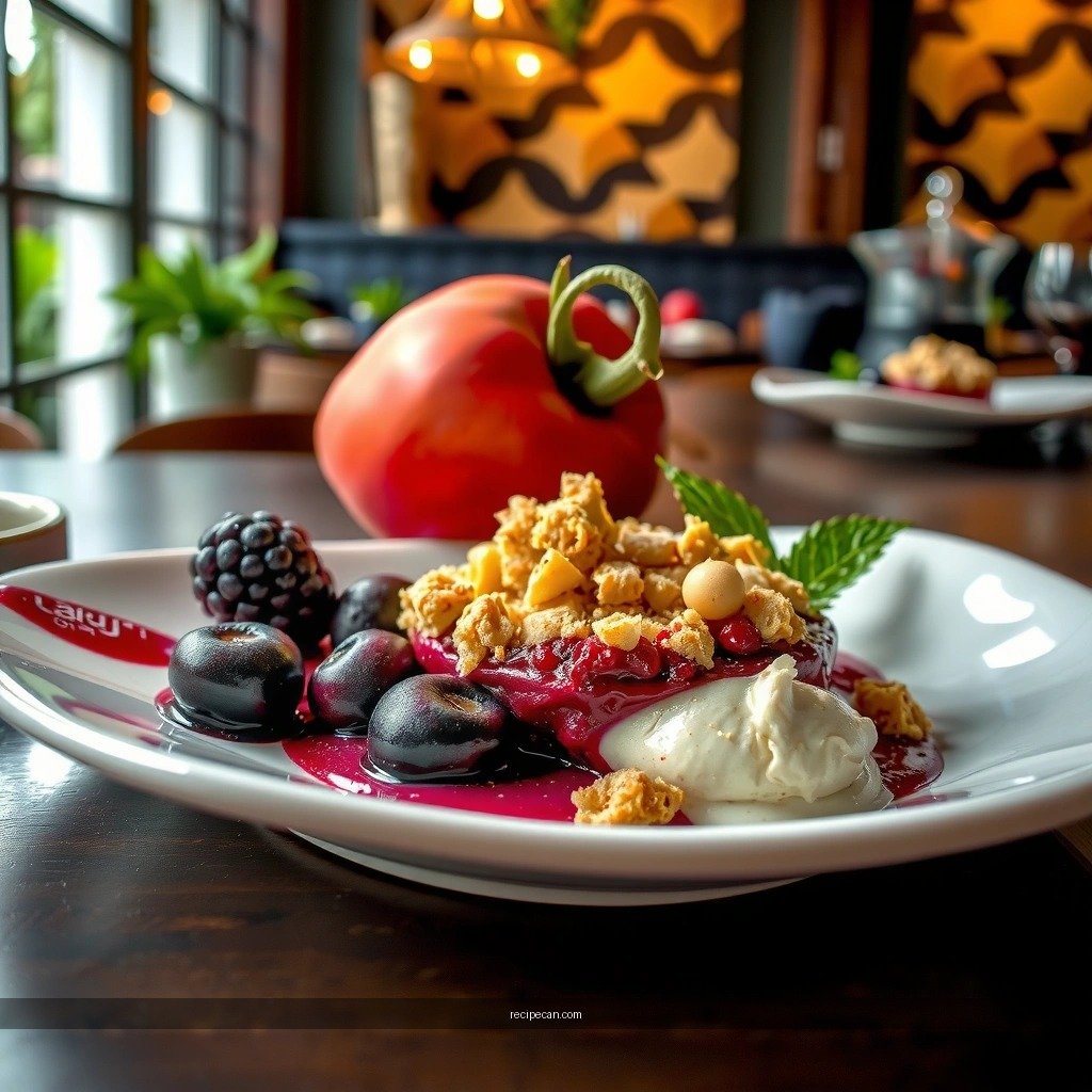 Berries - best berry crumble recipe