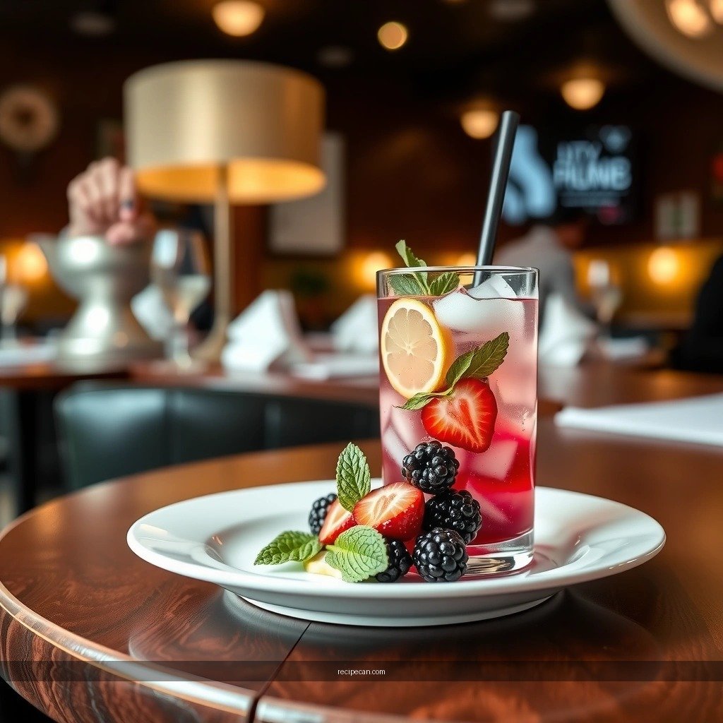 Berry Mojito - berry mojito recipe