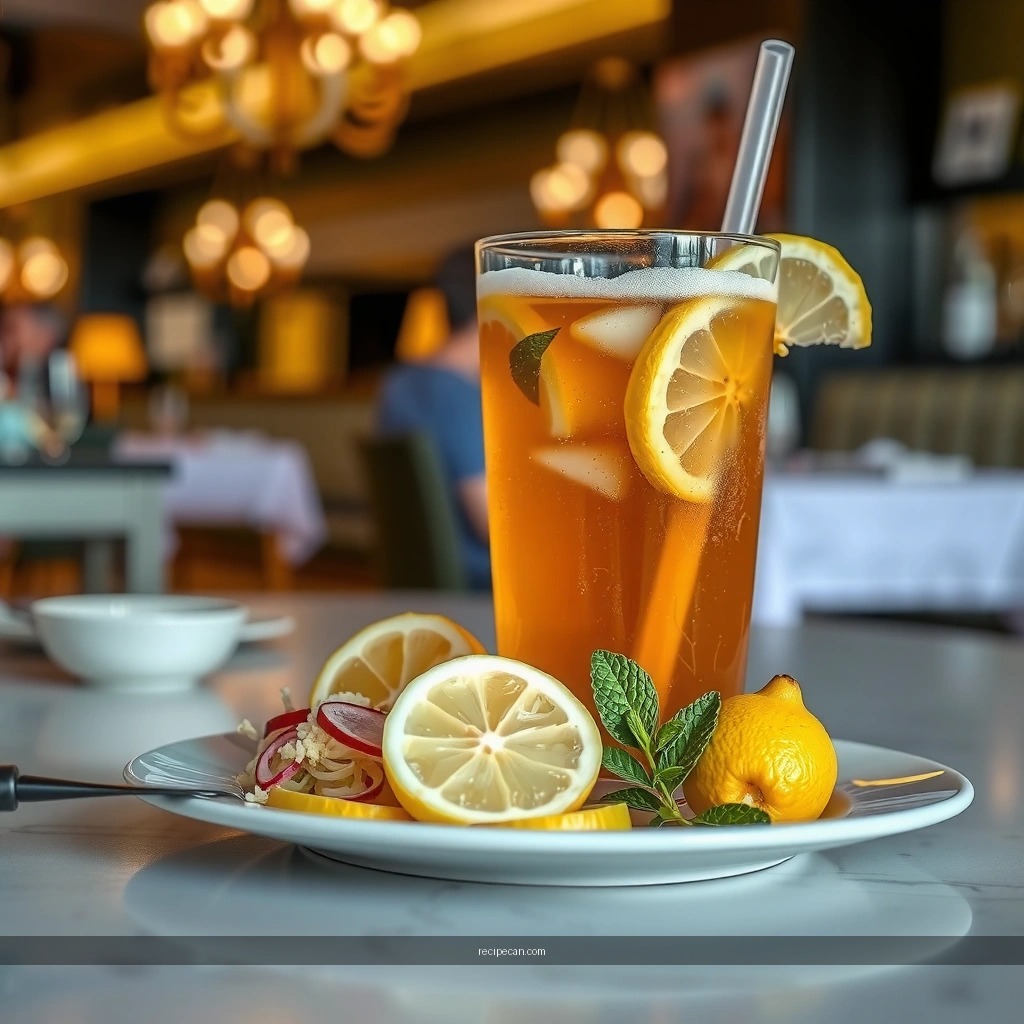 Best Balance - recipe for iced tea lemonade