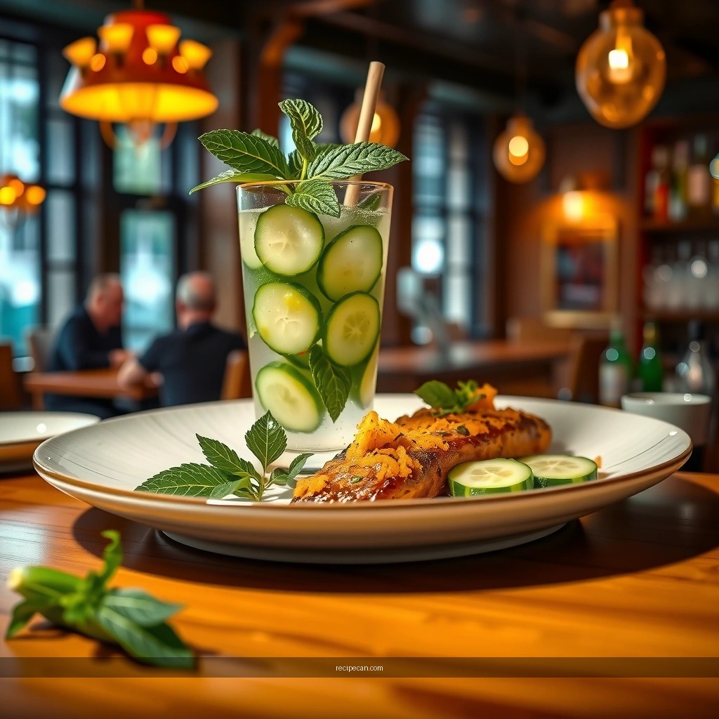 Best Flavor - cucumber mojito recipe