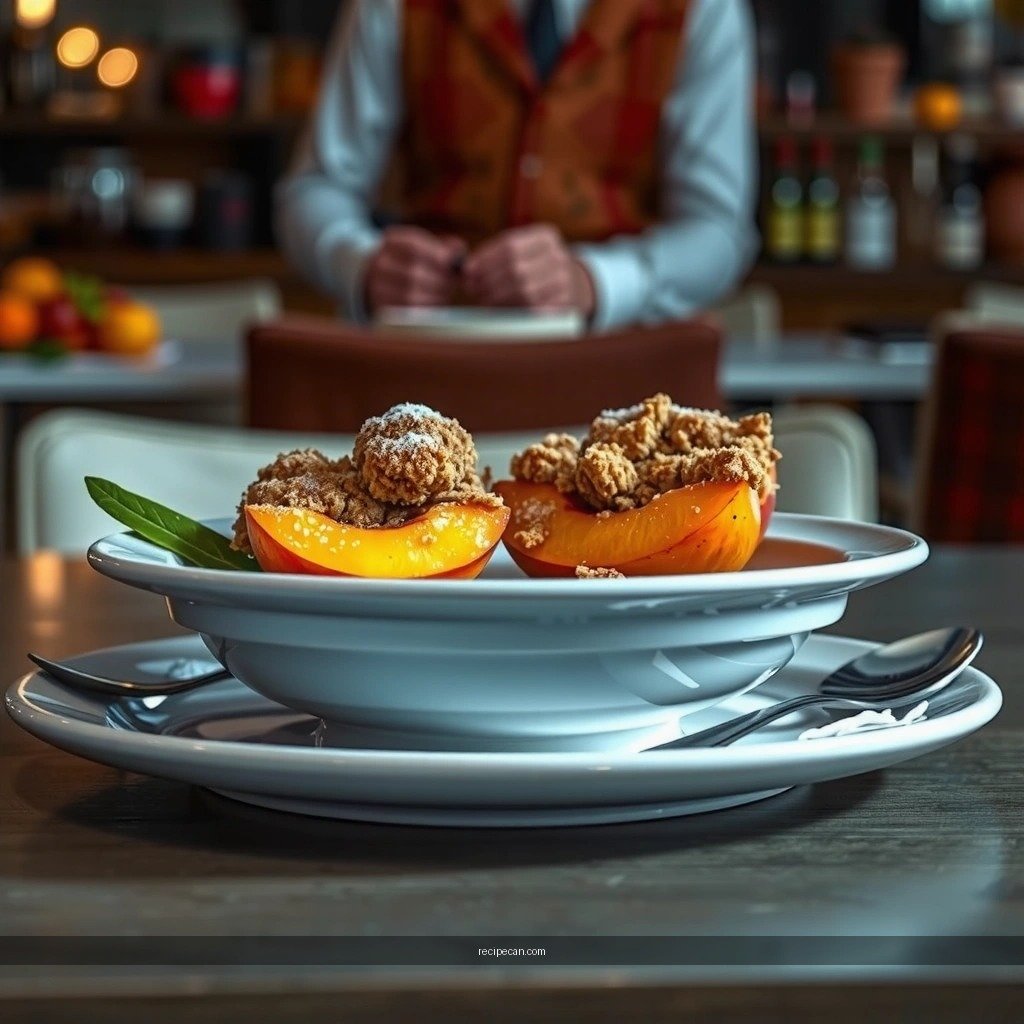 Best Peaches - peach crumble recipe