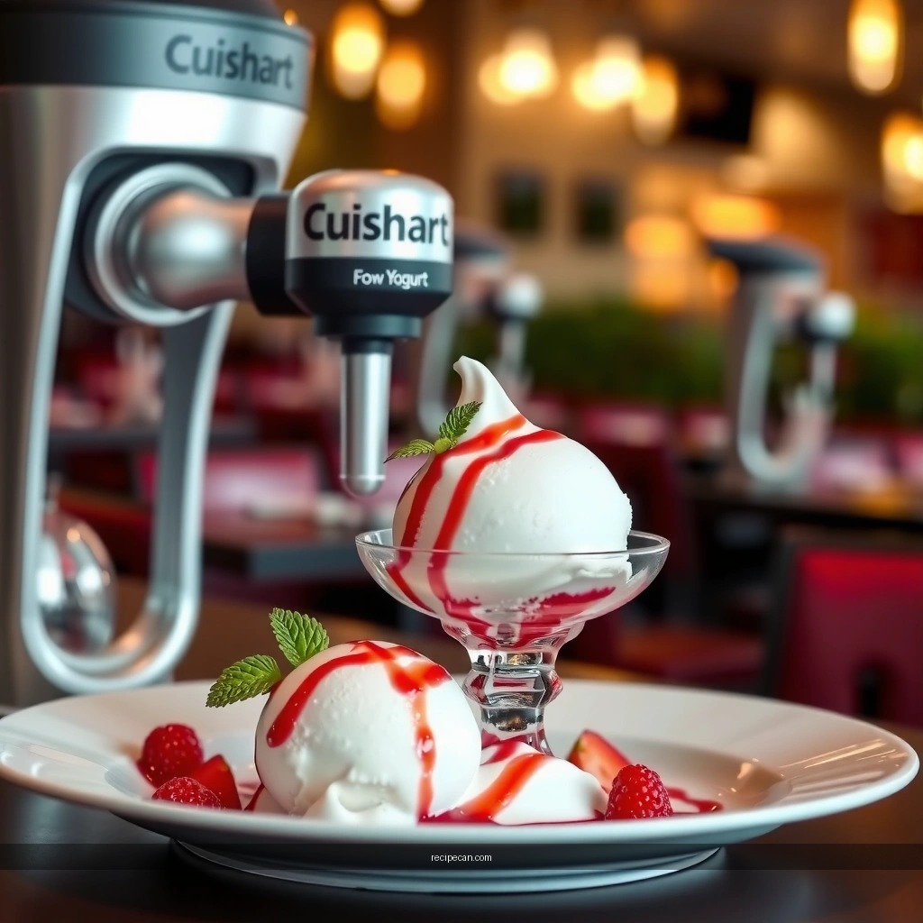 Best Texture - frozen yogurt recipe with cuisinart ice cream maker