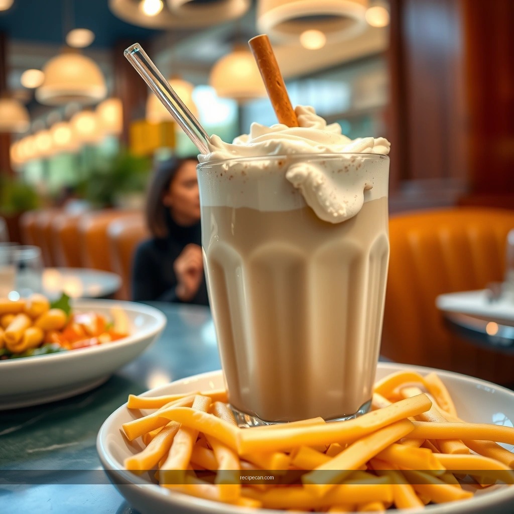 Best Texture - peanut butter milkshake recipe