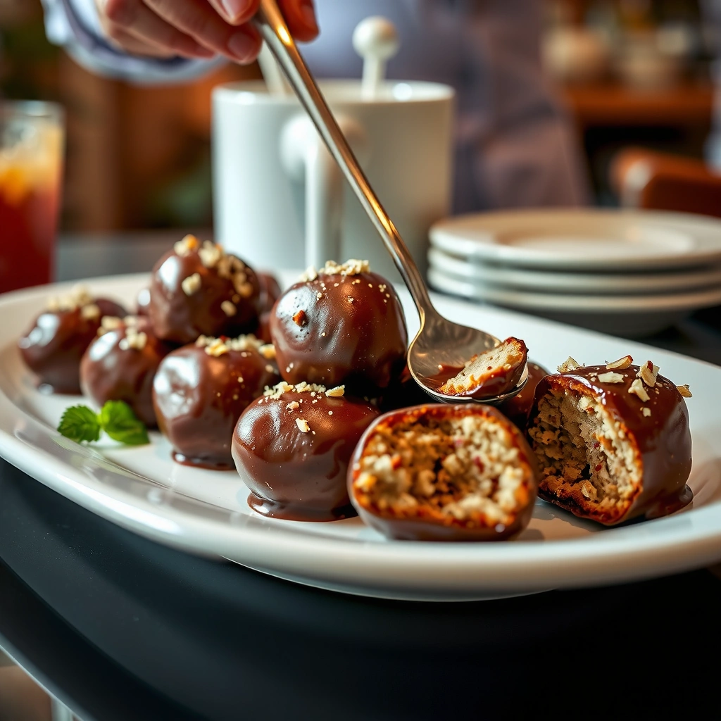 Best Texture - traditional rum balls recipe