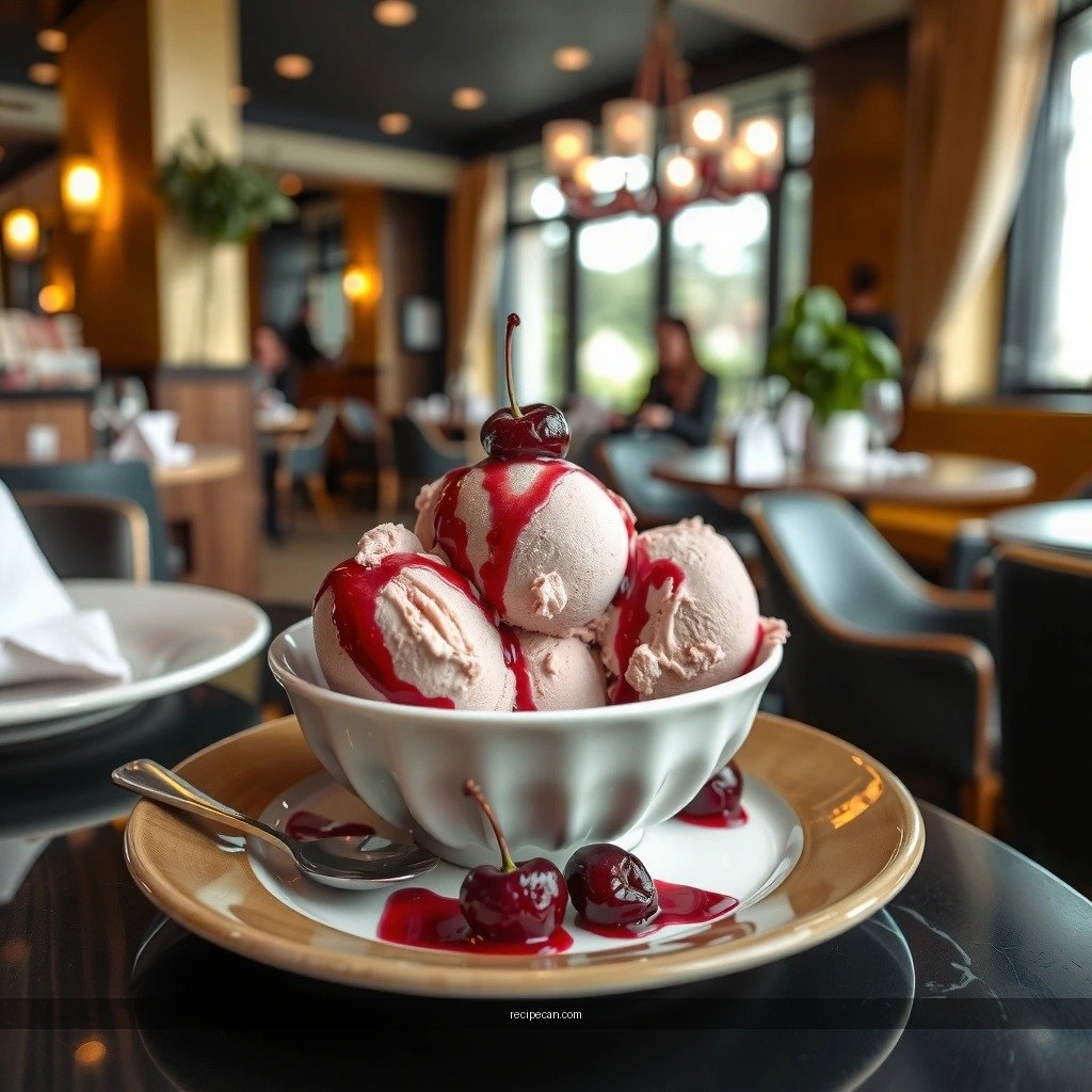 Black Cherry Ice Cream - black cherry ice cream recipe