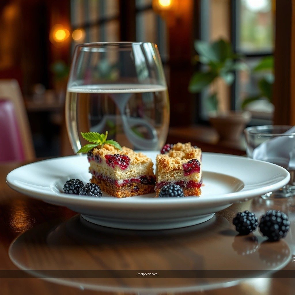 Blackberry Crumble Bars - blackberry crumble bar recipe